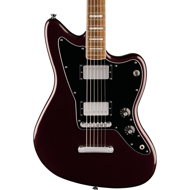 Fender Fender Squier Paranormal Baritone Jazzmaster HH LRL - Oxblood