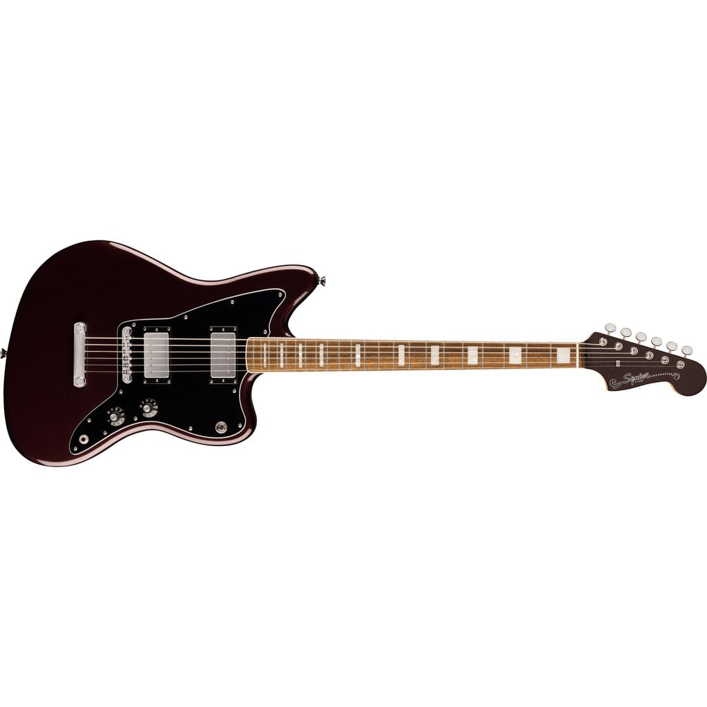 Fender Fender Squier Paranormal Baritone Jazzmaster HH LRL - Oxblood