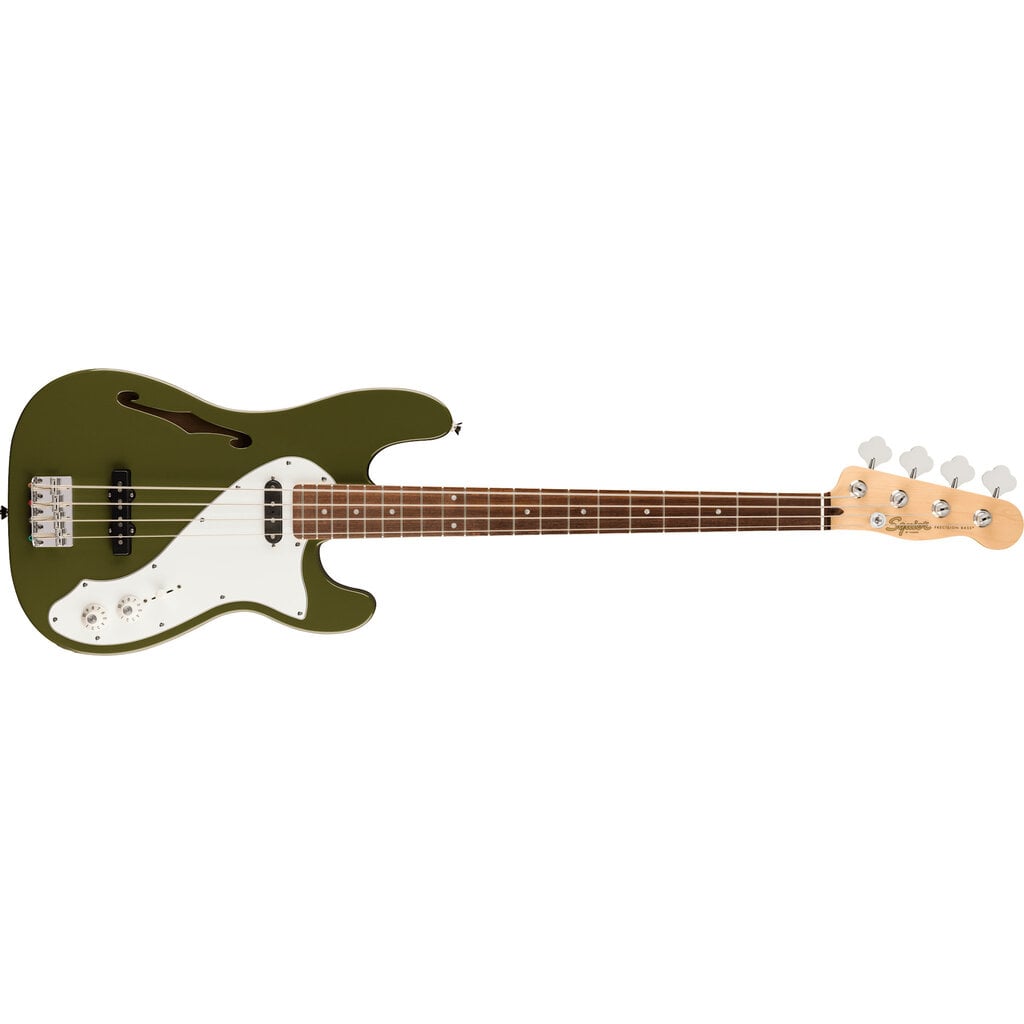 Fender Fender Squier Paranormal Precision Bass Thinline SJ LRL - Sherwood Green