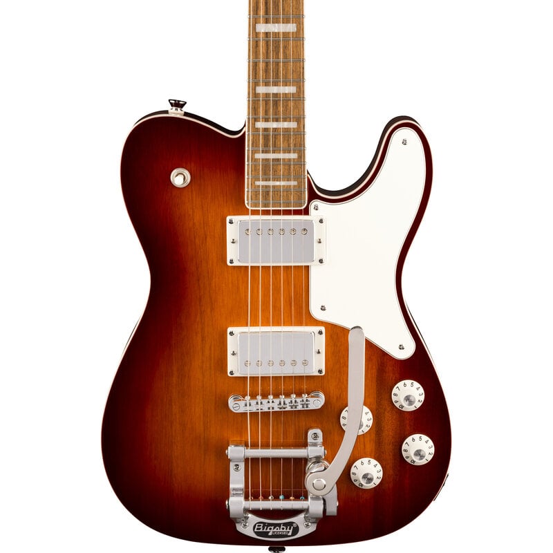 Fender Fender Squier Paranormal Troublemaker Dlx Tele w/Bigsby LRL - Honeyburst