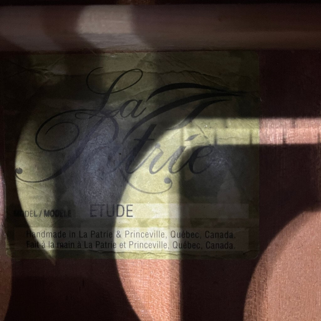 Consignment/Used La Patrie Etude Classical Guitar
