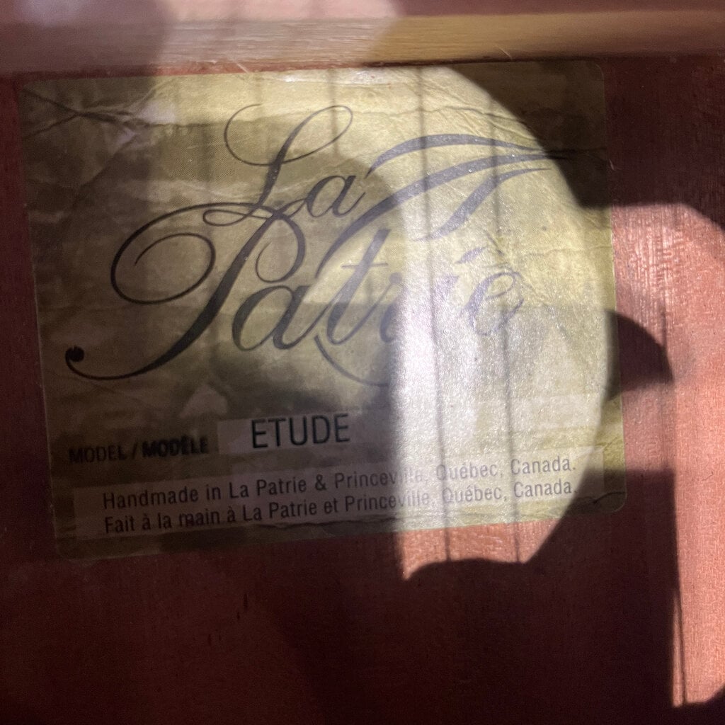 Consignment/Used La Patrie Etude Classical Guitar