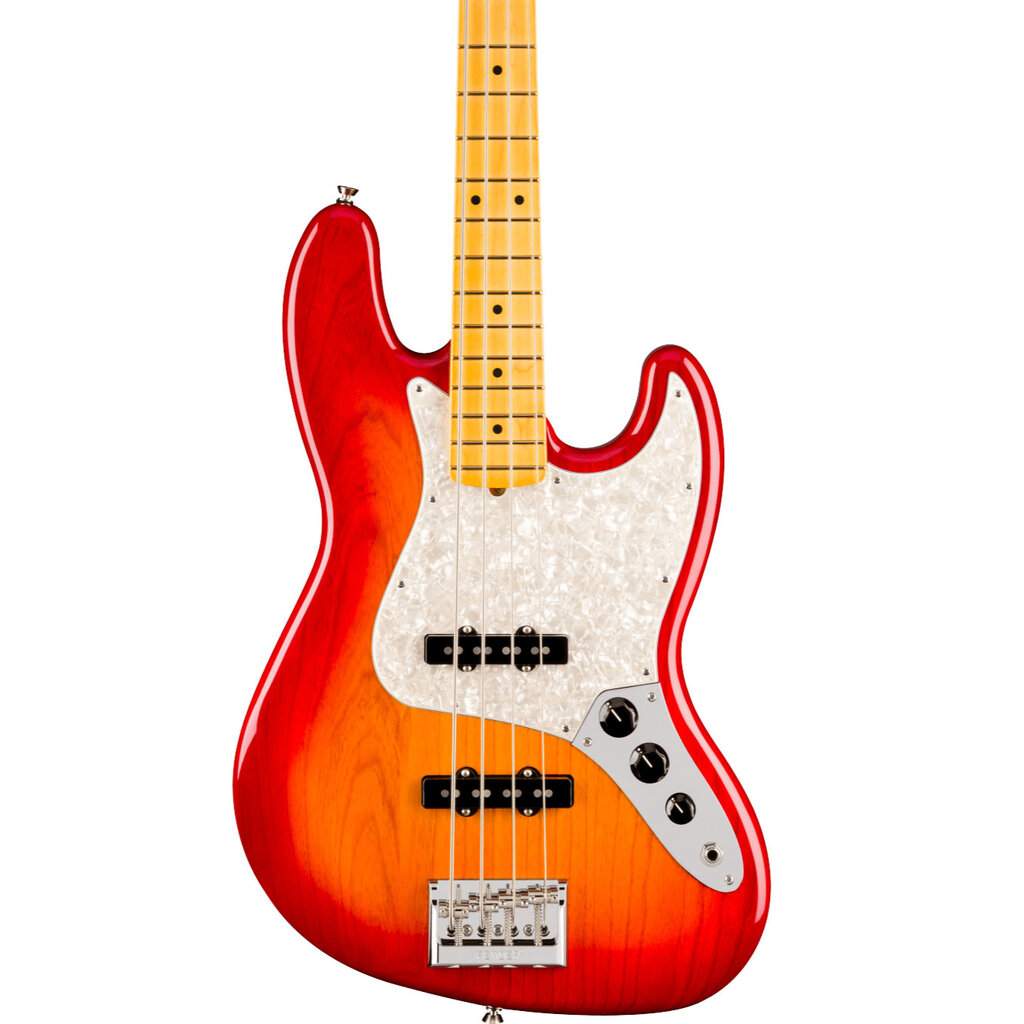 Fender Fender American Professional Jazz Bass MP - Aged Cherry Burst