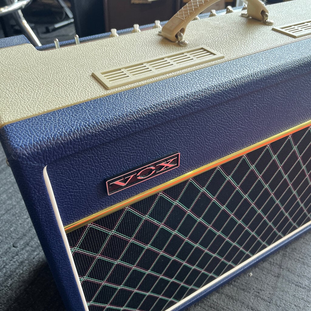 Vox Consignment/Used Vox AC15C1TTBC Ltd Valve Combo Amplifier - Blue/Cream - Greenback Spkr