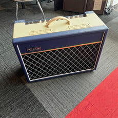 Vox Consignment/Used Vox AC15C1TTBC Ltd Valve Combo Amplifier - Blue/Cream - Greenback Spkr