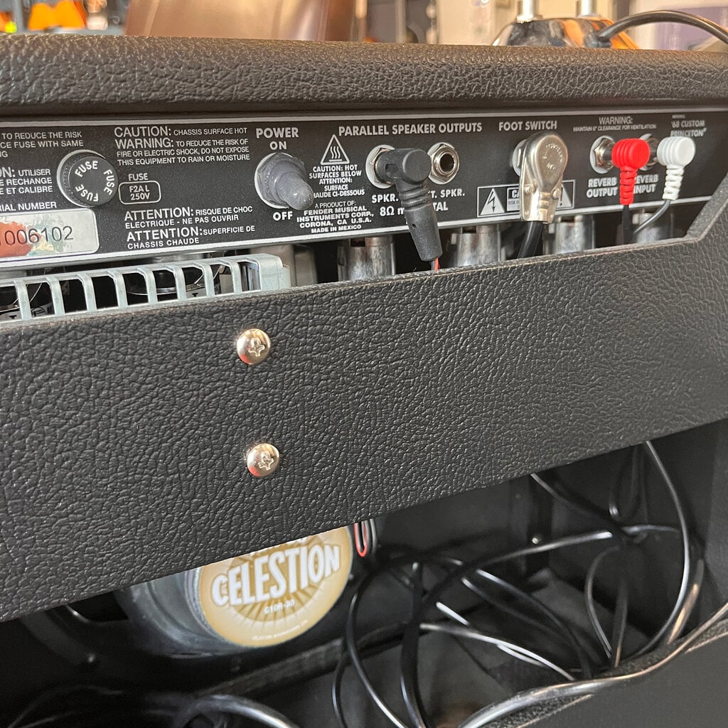 Fender Used/Consignment Fender '68 Princeton Reverb w/footswitch & cover