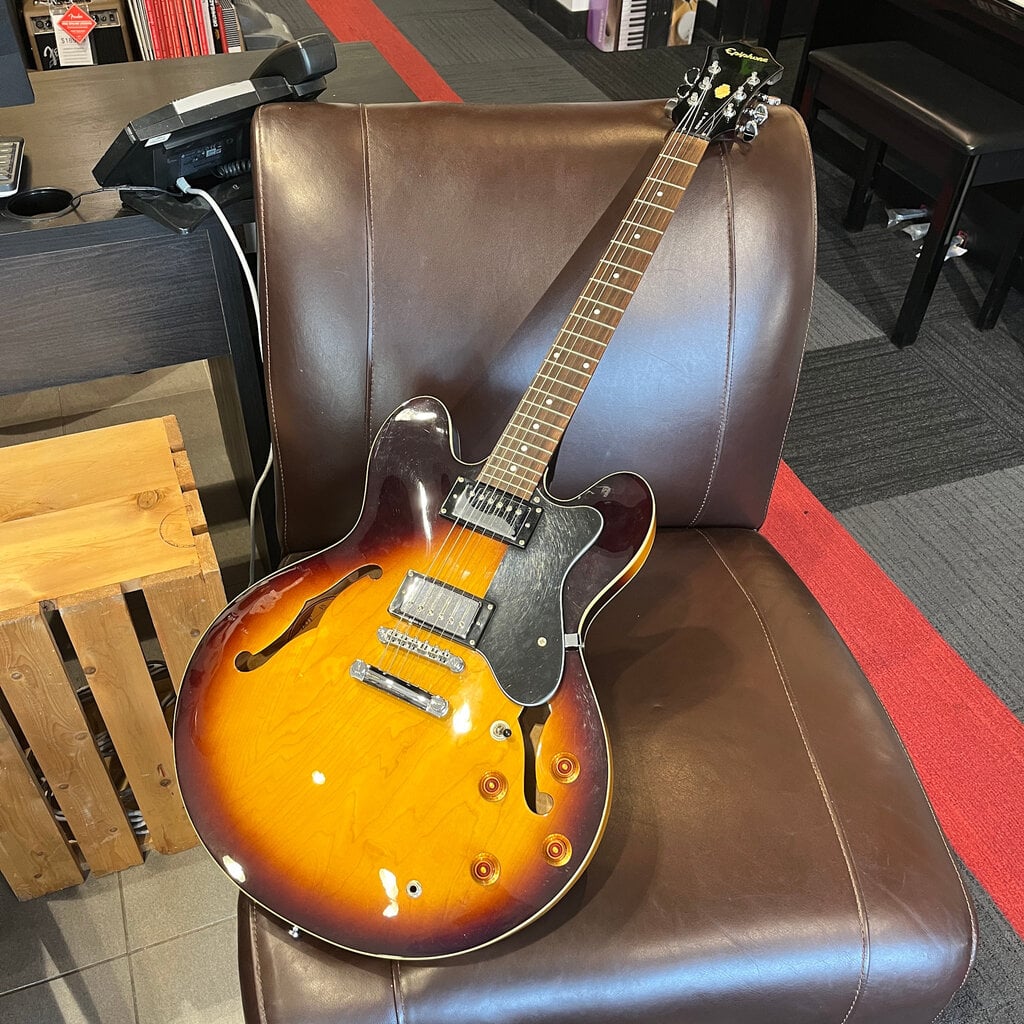 Epiphone Consignment/Used Epiphone ES-335 Dot SB - w/Gig Bag