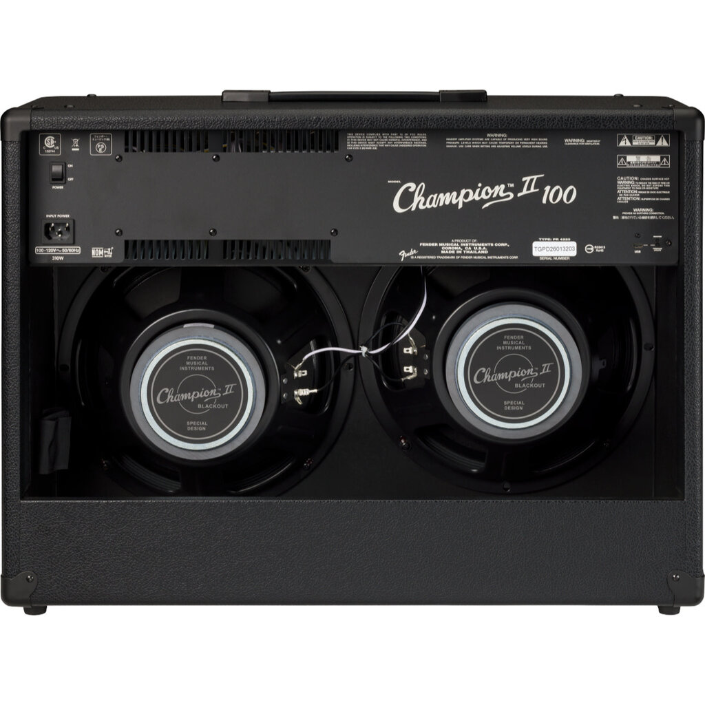 Fender Fender Champion II 100 Blackout Amplifier