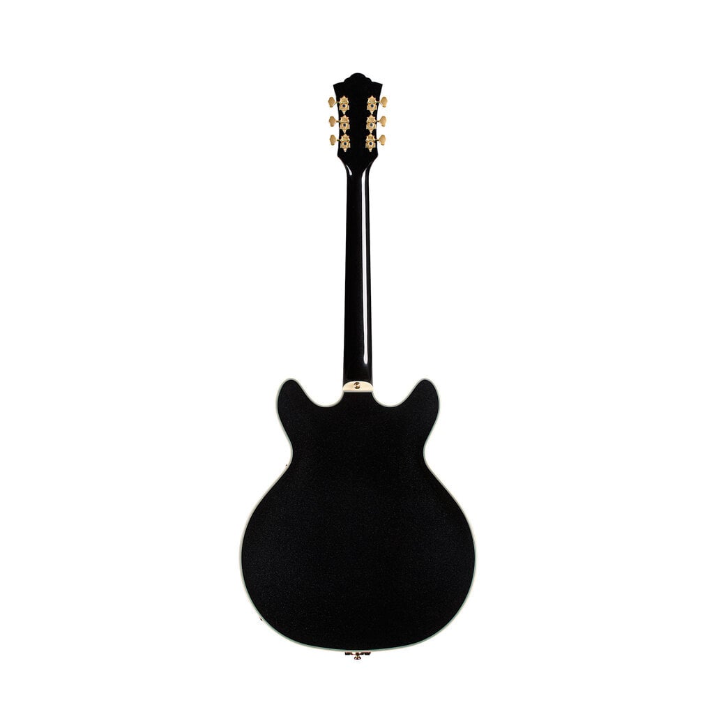 Yamaha Guild Starfire Custom Double Cut Vibrato - Black Metallic