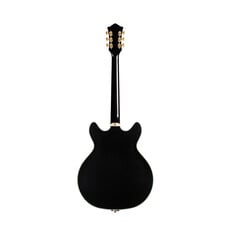 Yamaha Guild Starfire Custom Double Cut Vibrato - Black Metallic