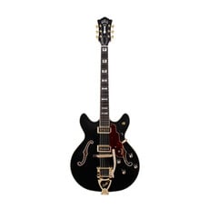 Yamaha Guild Starfire Custom Double Cut Vibrato - Black Metallic