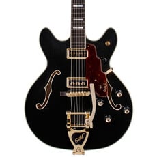 Yamaha Guild Starfire Custom Double Cut Vibrato - Black Metallic