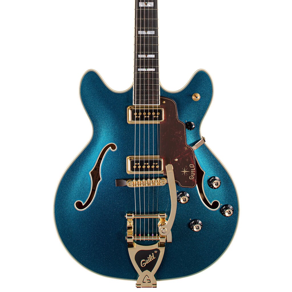 Yamaha Guild Starfire Custom Double Cut Vibrato - Teal the Deal