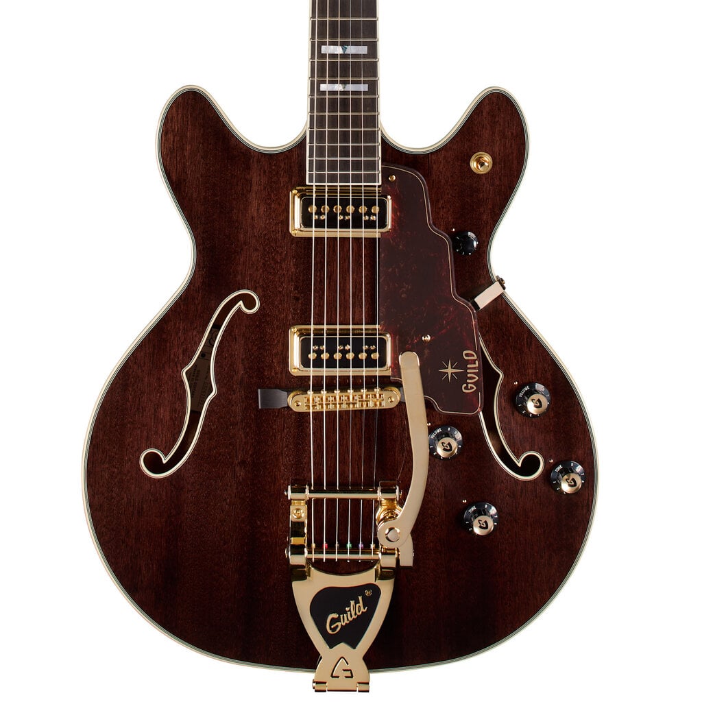 Yamaha Guild Starfire Custom Double Cut Vibrato - Nobel Stain