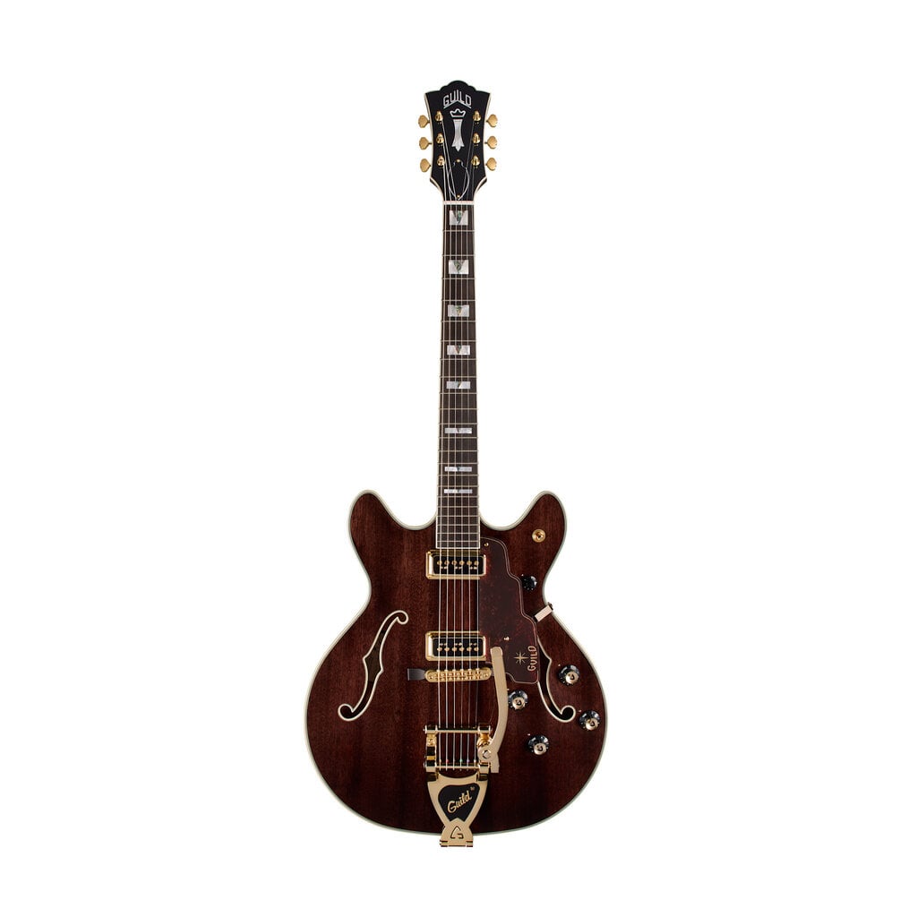 Yamaha Guild Starfire Custom Double Cut Vibrato - Nobel Stain
