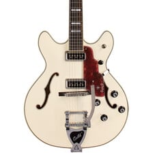 Yamaha Guild Starfire Custom Double Cut Vibrato - Vintage White
