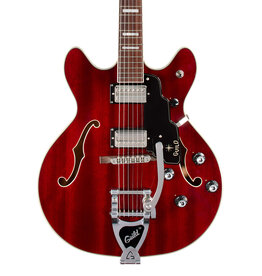 Yamaha Guild Starfire Deluxe Double Cut Vibrato - Cherry
