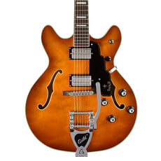 Yamaha Guild Starfire Deluxe Double Cut Vibrato - Honey Burst