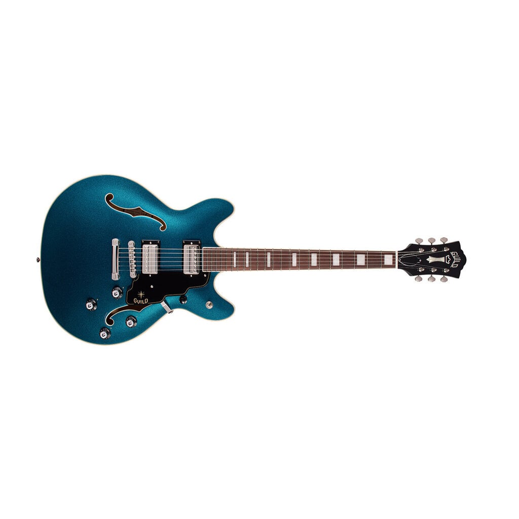 Yamaha Guild Starfire Deluxe Double Cut - Teal The Deal