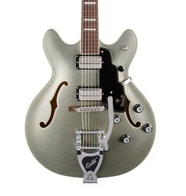 Yamaha Guild Starfire Deluxe Double Cut Vibrato - Vintage Sterling