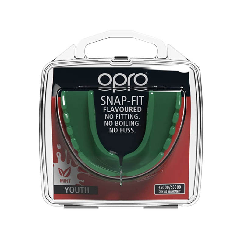 Opro Opro Snap-Fit Mouthguard - Mint Flavoured