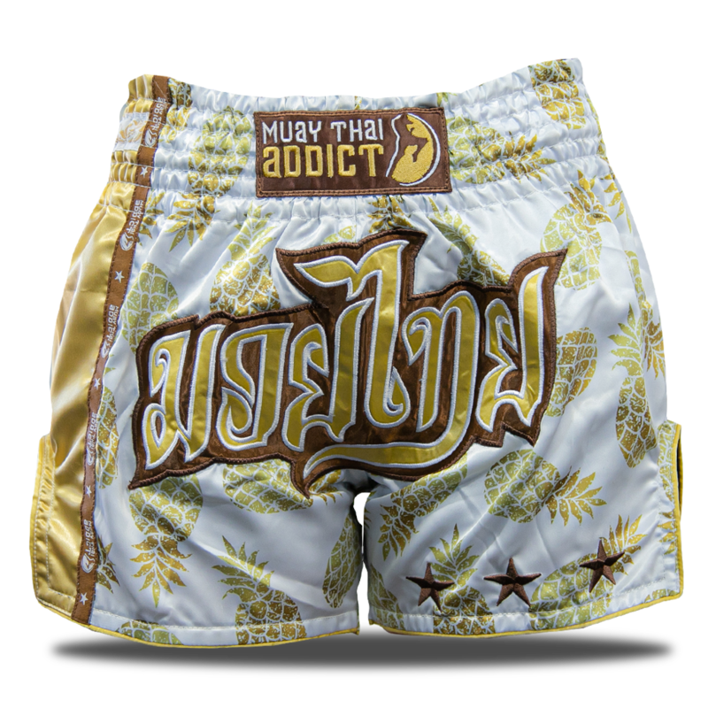 Muay Thai Addict Muay Thai Addict Golden Pineapple Shorts