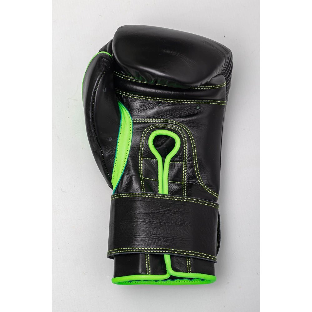 TopBoxer Alien Black Velcro Boxing Gloves