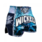 Wicked One Wicked One Blue Print Muay Thai Short