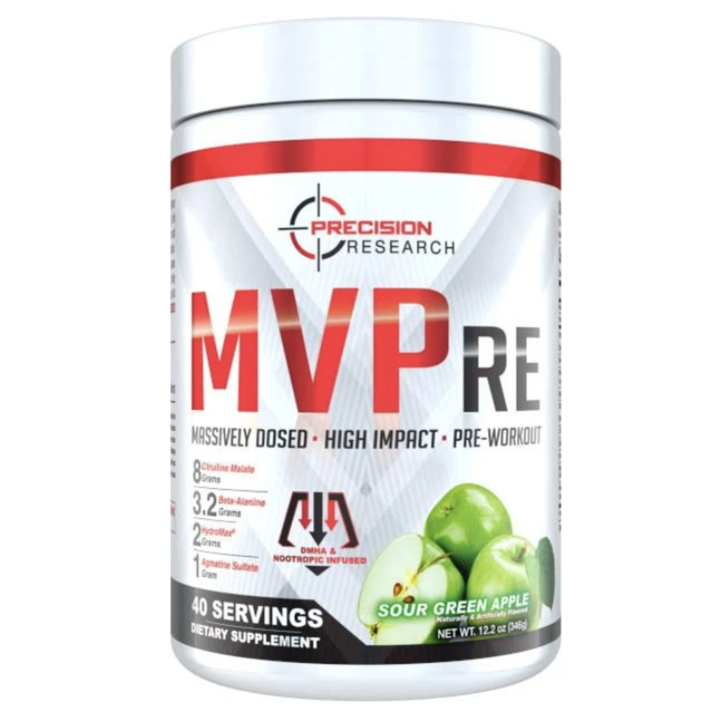 Precision Research Pre Workout Workout Printable Planner