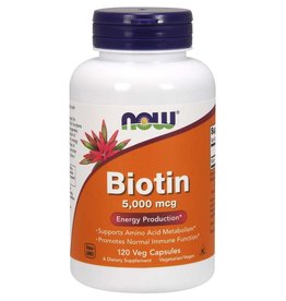 NOW Foods Biotin 5,000mcg