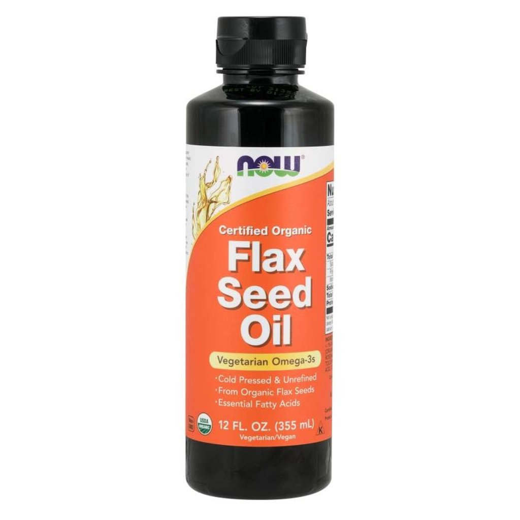 NOW Foods Flax Seed Oil