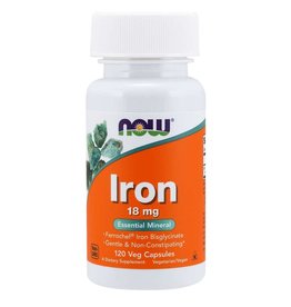 NOW Foods Iron 18mg