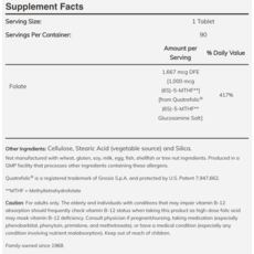 NOW Foods Methyl Folate