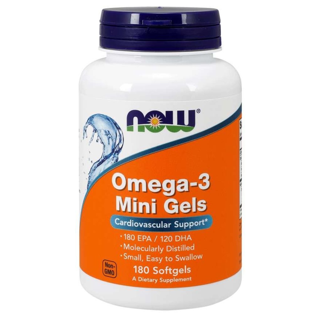 NOW Foods Omega-3 Mini Gels