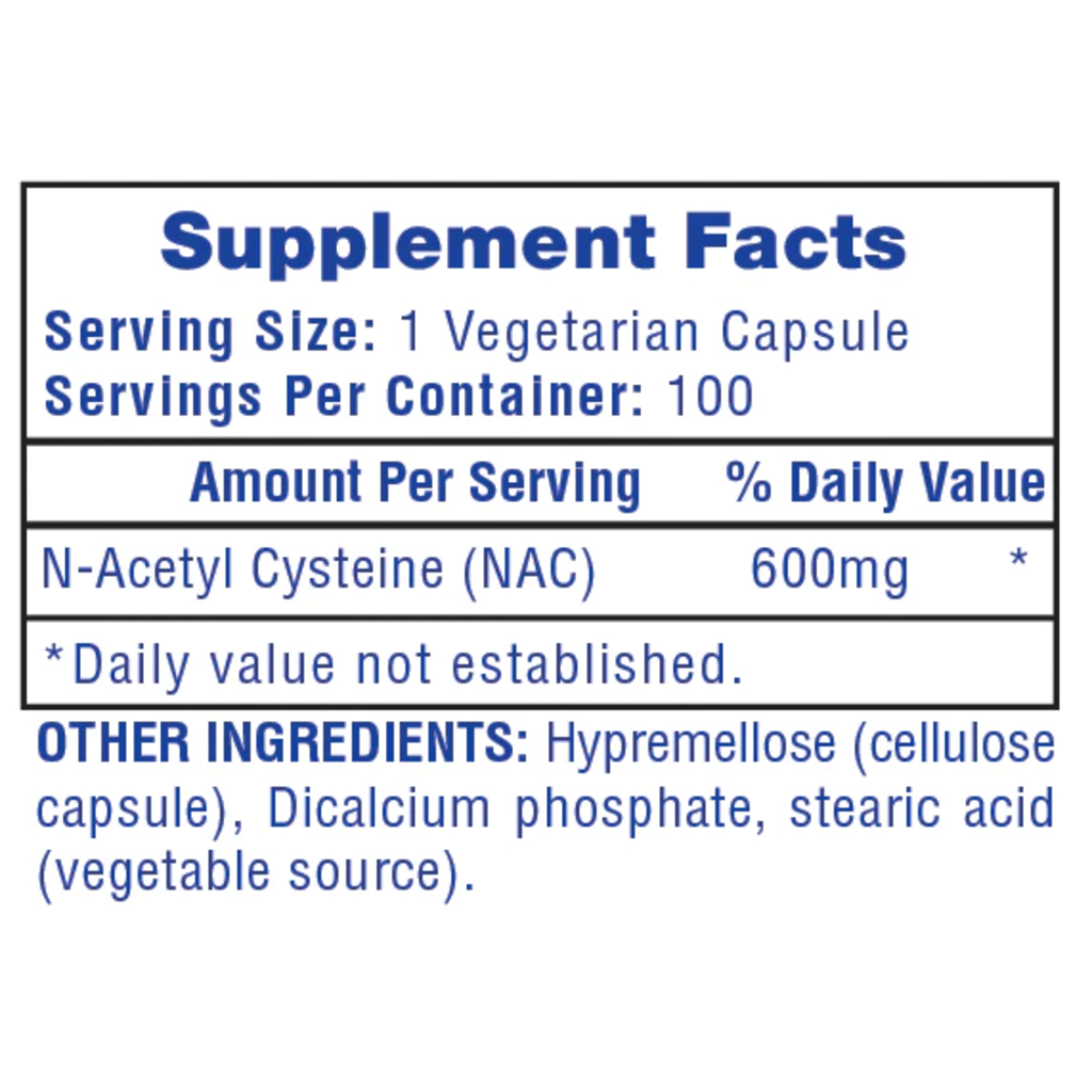 Hi-Tech Pharmaceuticals NAC Hi-Tech