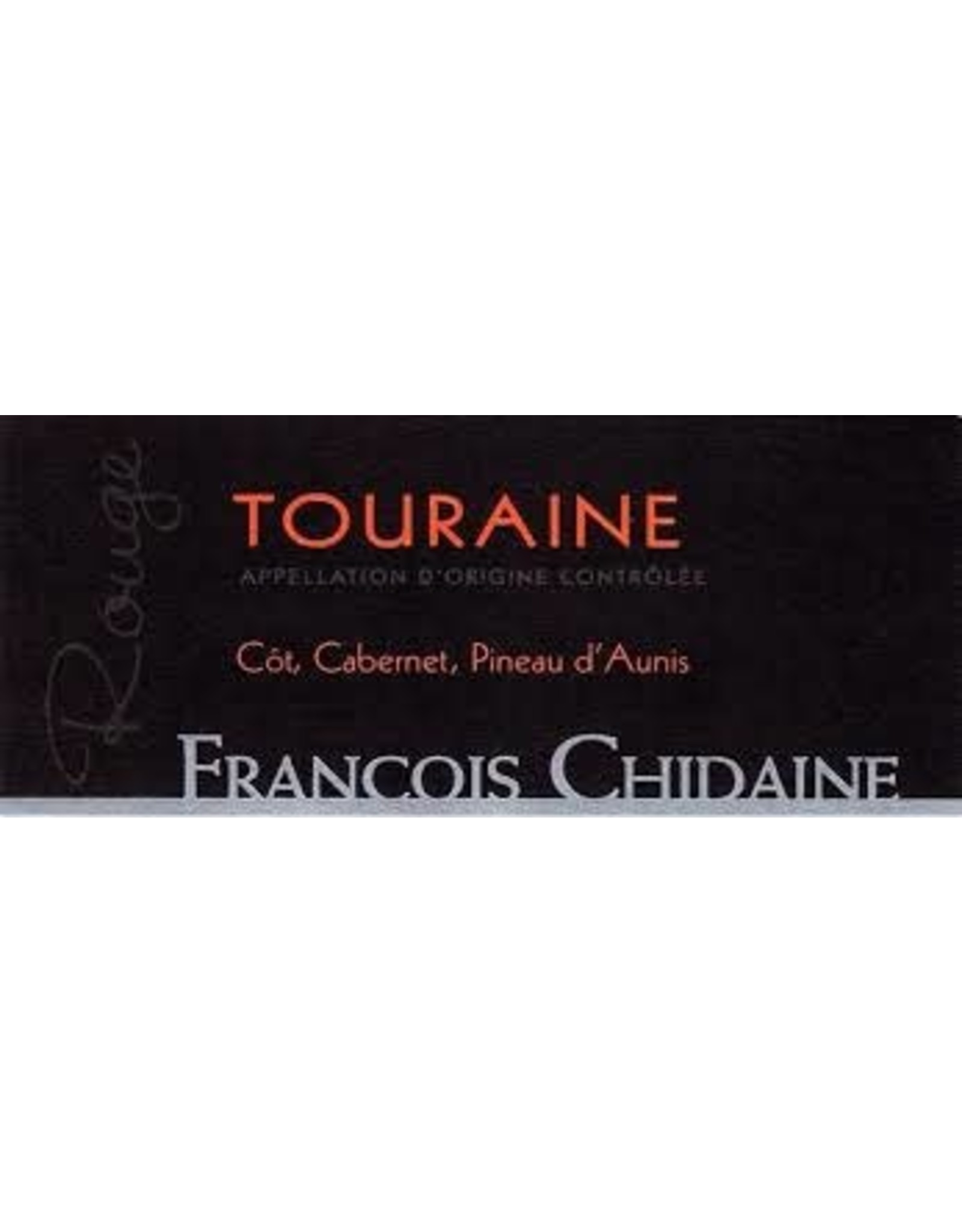Francois Chidaine Touraine Rouge