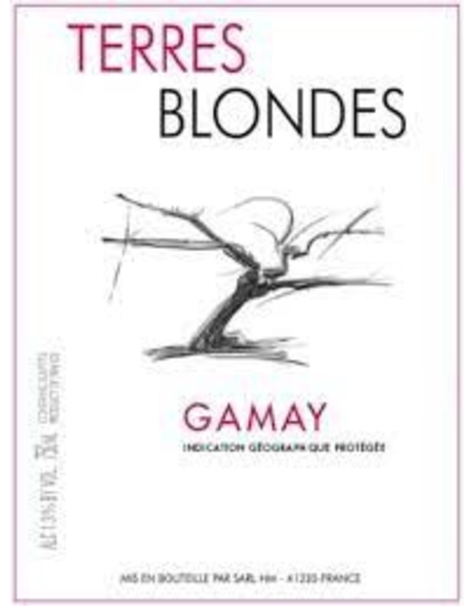 Les Terres Blondes, Gamay Rouge