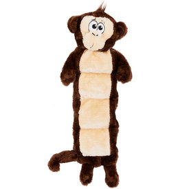 Outward Hound Invincibles Squeaker Palz Monkey Plush Dog Toy