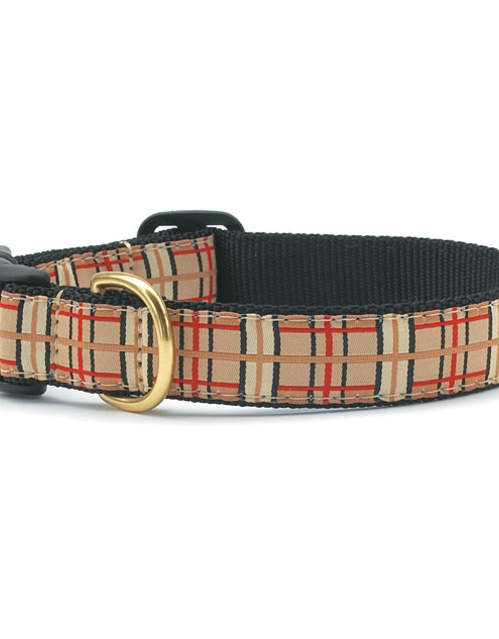 Up Country Plaid Dog Collar -  Size 10