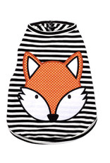 The Worthy Dog Applique Dog Tank Tee - Foxy The Worthy Dog Applique Dog Tank Tee - Foxy