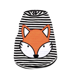 The Worthy Dog Applique Dog Tank Tee - Foxy