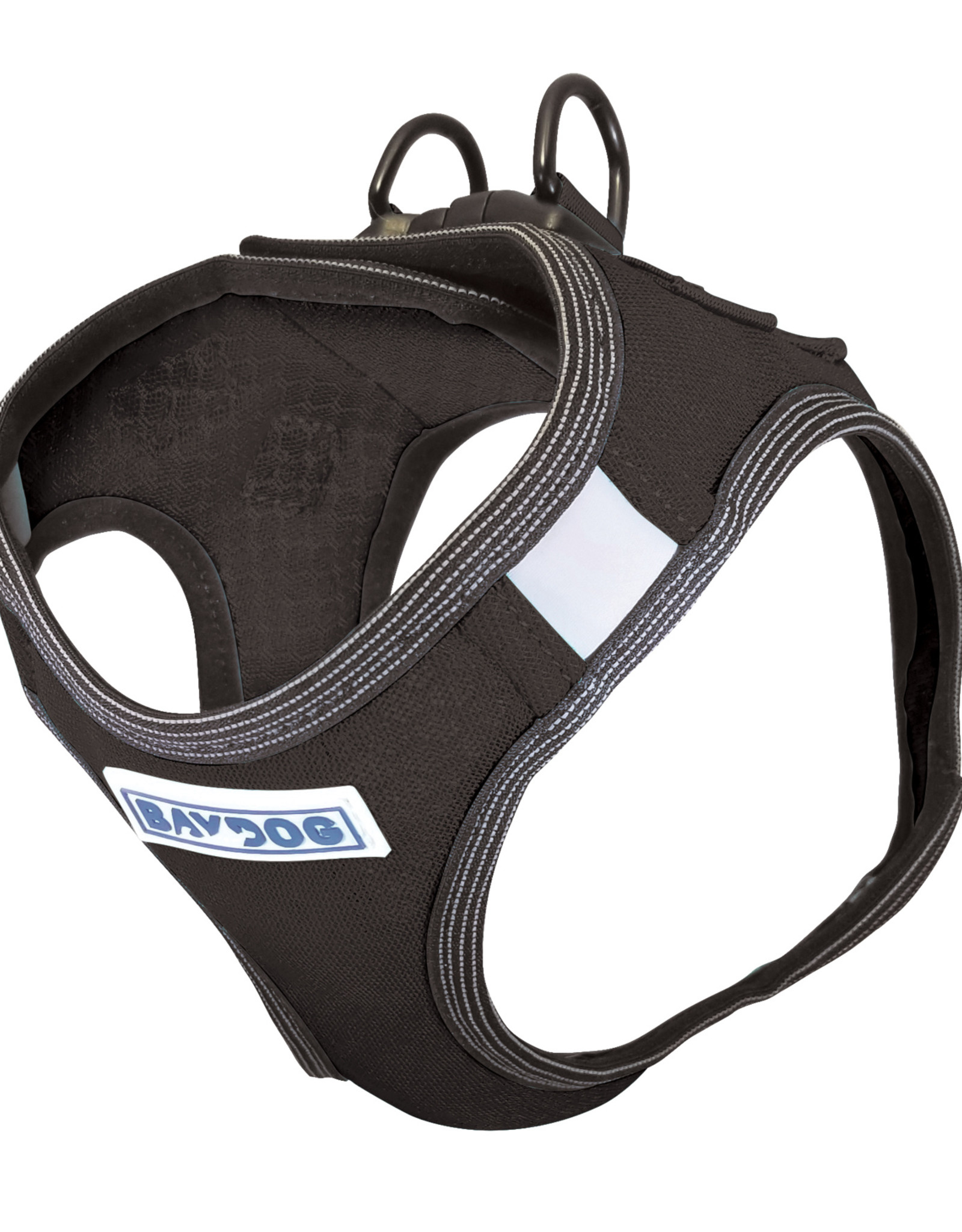 BayDog Liberty Bay Black Harness - XXSmall