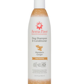 Aroma Paws Shampoo/Conditioner Mandarin Ginger Deep Cleansing Formula - 13.5 oz