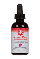 Aroma Paws Canine Aromatherapy Geranium Cedarwood Massage Oil - 2 oz Aroma Paws Canine Aromatherapy Geranium Cedarwood Massage Oil - 2 oz