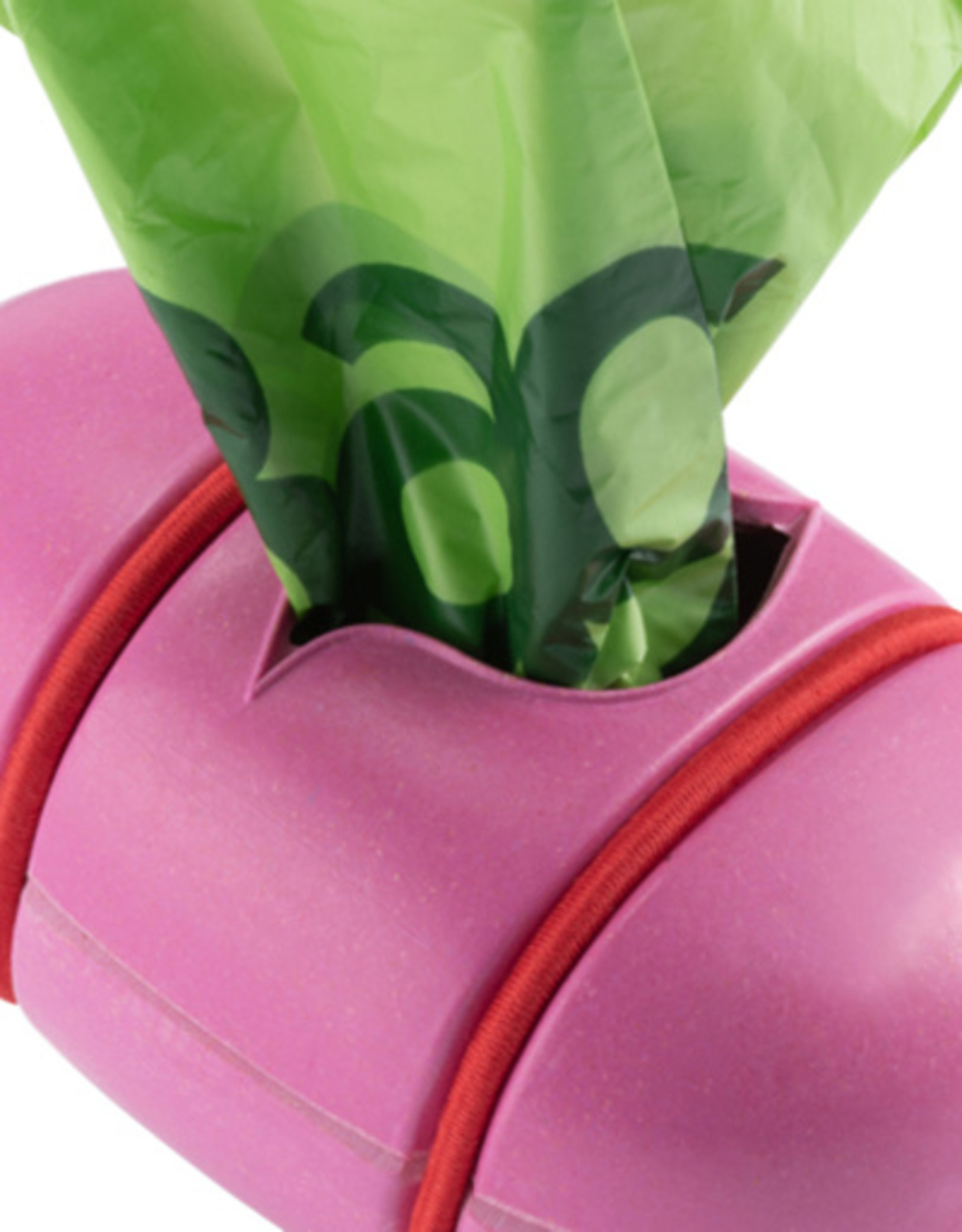 Beco Sustainable Bamboo Poop Bag Dispenser - Blue, Pink