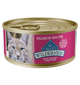 Blue Buffalo Wilderness Salmon Grain-Free Canned Cat Food - 5.5 oz