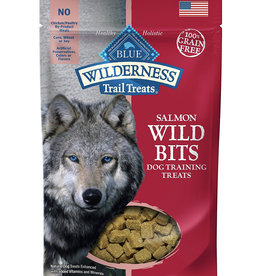 Blue Buffalo Wilderness Trail Treats Salmon Wild Bits Grain-Free Training Dog Treats - 4 oz