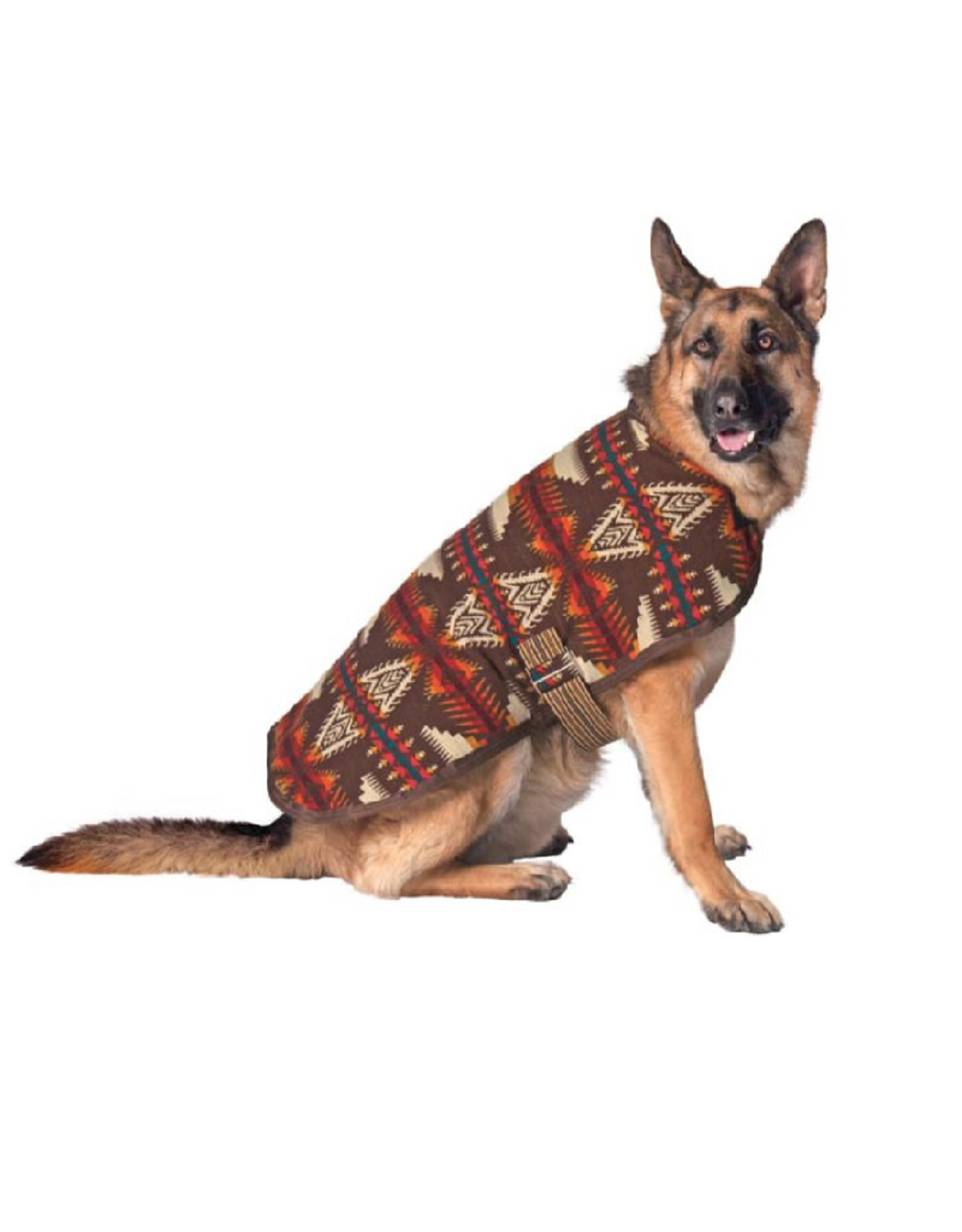 Chilly Dog Southwestern Dog Blanket Coat - Medium