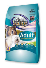 Nutrisource Adult Chicken & Rice Dry Dog Food - 15 lb