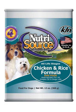 Nutrisource Canned Chicken & Rice Dog Food-13 oz